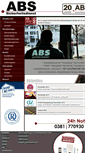 Mobile Screenshot of abs-sicherheitsdienst.de
